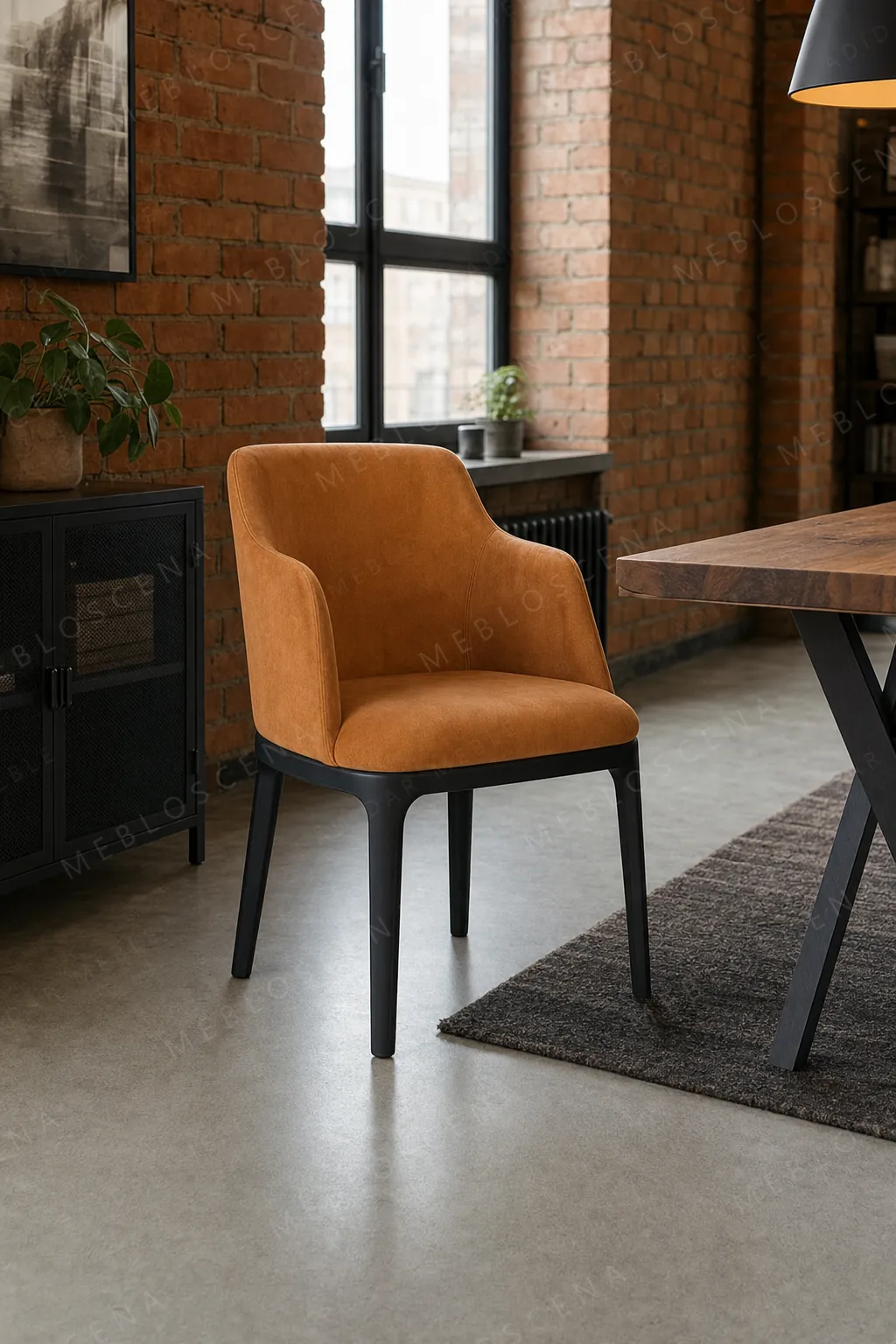 Krzesło KT38 w industrialnym lofcie
